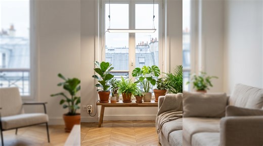 Plantes d’intérieur qui jaunissent malgré une lampe de croissance : cette erreur de réglage les épuise en silence