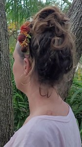 Handmade Autumn Floral Headpiece: Fall Wedding Hair Accessory - Etsy