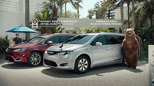 What makes the Chrysler Pacifica Plug-in Hybrid the perfect family vehicle for California? Ask the California State Bear. He talks. | Chrysler