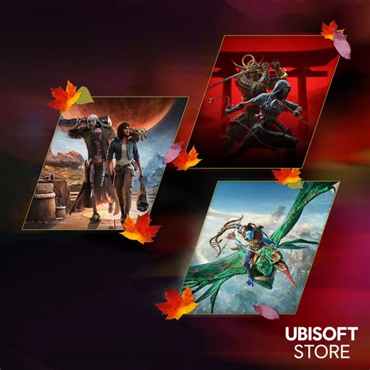 🍂🍁 秋意隨著 #UbisoftStore 秋季特賣，一同到來了！ 透過專屬折扣碼「AUTUMN」，還可享有購物車最多 425 元的折扣 | Ubisoft