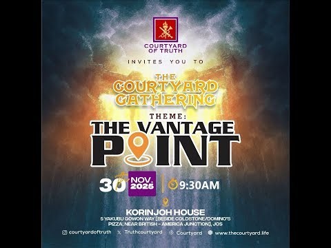 Court Yard Gathering " Sunday Service"