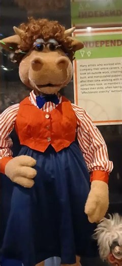 Muppet Cow puppet.org Atlanta Center for Puppetry Arts #fairyliberationfront 8-23-25 11:24 am