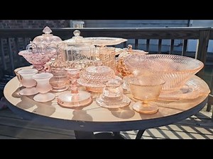 I Bought The World's Largest Pink Glass Collection