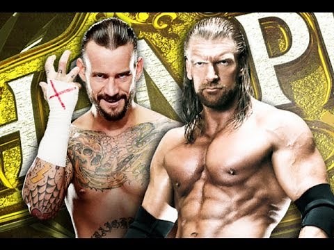 WWE - CM Punk vs. Triple H Night Of Champions 2011 - Highlights [HD]