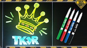 Build Your Own Amazing Glowing Announcement Board For Any Message