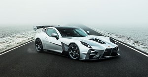 the shark-inspired 'akula' supercar cuts through the air like a predator