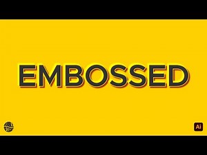 Mastering Embossed Text Effect in Adobe Illustrator: The Ultimate Guide