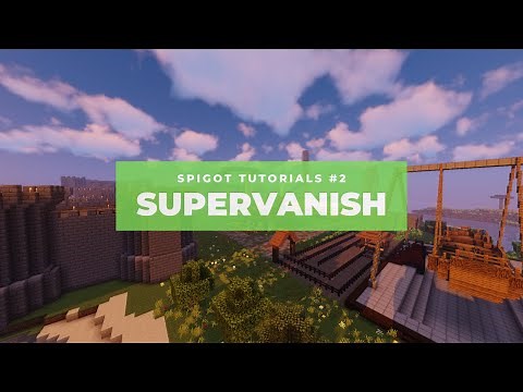 HOW TO USE SUPER VANISH!!! - MC Spigot Plugin Tutorials #2