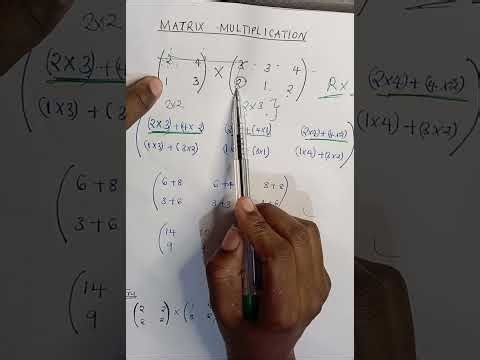 Multiplication of matrices