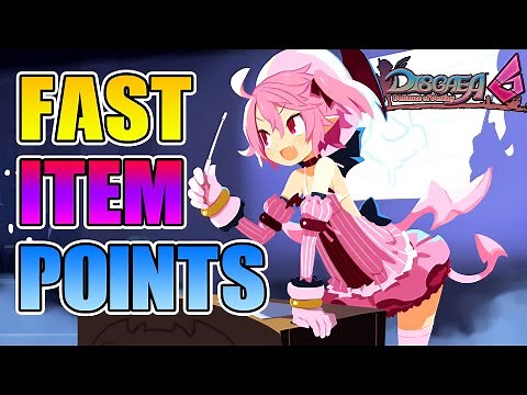 Disgaea 6 Early And Late Game Item Point Farming Guide
