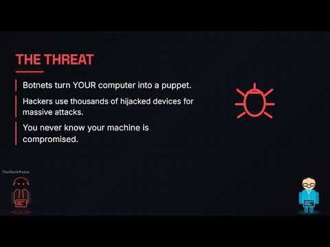 Your Computer Could Be Attacking Others Right Now | Botnet Explained