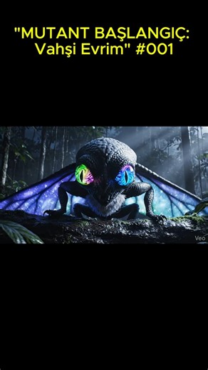 'MUTANT BAŞLANGIÇ' vahşi Evrim #001 #shorts