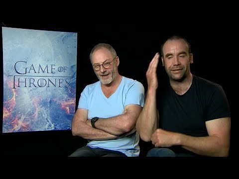 "Game of Thrones" Season 7 interview with Liam Cunningham & Rory McCann