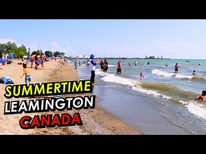 HOW LEAMINGTON ONTARIO CANADA LOOKS LIKE IN SUMMERTIME NOW IN PHASE 3 | EPIDEMIC SOUND