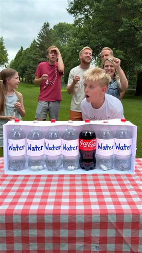 2.2M views · 12K reactions | Coke and Mentos Roulette 藍  This video was produced by Network Media and Benson Bros | Your Turn Games | Facebook