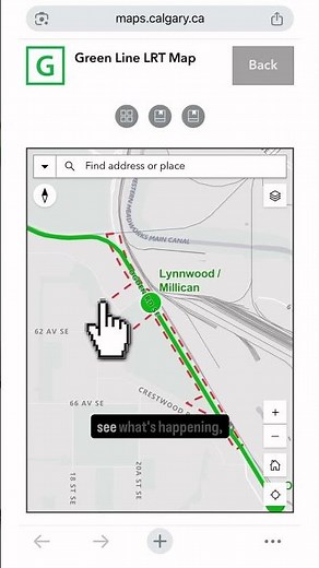 Green Line LRT: Interactive Map #buildingcalgary #train #calgarytransit #greenlineyyc #cityofcalgary