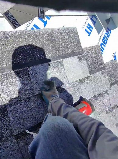 The proper way to install ice and water shield plus Roof SHINGLES