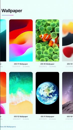 How to get official Apple wallpapers early 🤯📱 #techhacks #iphone17 #macbook