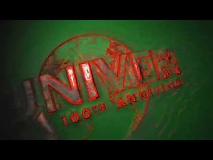 Universal Studios Logo Alien Lava Planet Effect