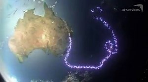 Airservices tracks Santa has released a video showing the flight path Santa will take tonight as he visits more than nine million homes. Fore more on this visit www.facebook.com/airservicessanta | The West Australian