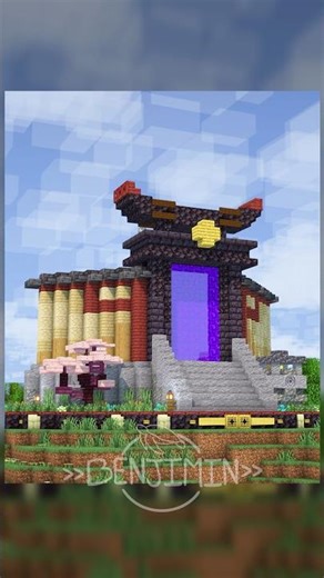 I Built Ninjago Themed Nether Portals! Which one should I make next? #minecraft #portal #download