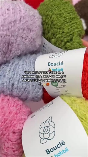 Discover Bouclé Yarn Colors for Your Next Crochet Project