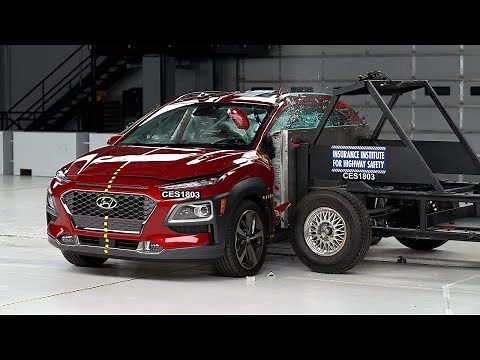 2018 Hyundai Kona side IIHS crash test