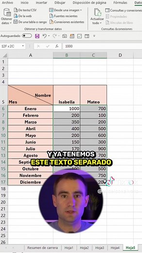 Cómo Separar Números en Excel de Forma Fácil y Rápida