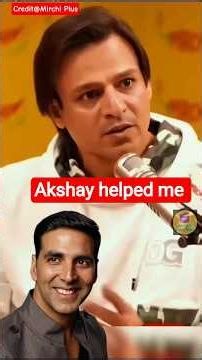 Vivek Oberoi on Akshay Kumar #ytshorts #actor #motivation #bollywood #entertainment #short