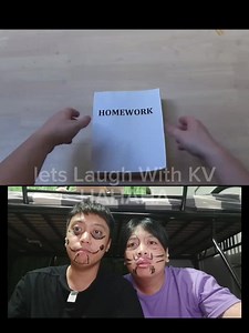 How to finish Homework!!! (ctto) #funny #comedy | KV Gold