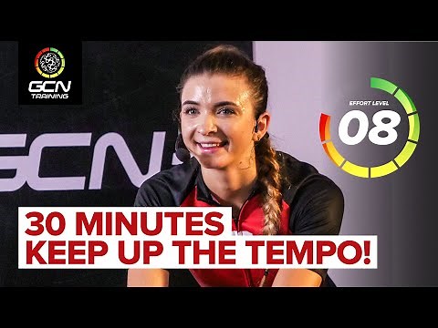 Intense High Tempo Bike Workout | 30 Minute HIIT Session