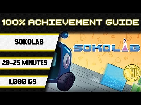 Sokolab 100% Achievement Walkthrough * 1000GS in 20-25 Minutes *