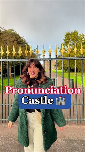 95K views · 1.1K reactions | How do you pronounce CASTLE ?  #inglese #ingleseperitaliani #english #pronunciation #phonetics #windsor #ingles | Aurora's Online Language Lessons | Facebook