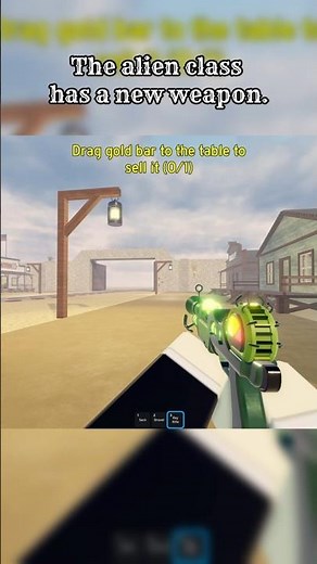 New Alien Class Weapon (Ray Rifle) | Dead Rails #roblox #deadrails