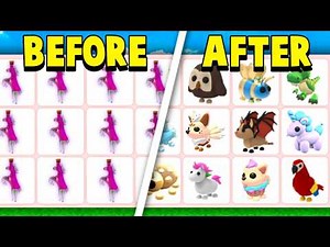 Trading 100 Ride Potions In Adopt Me