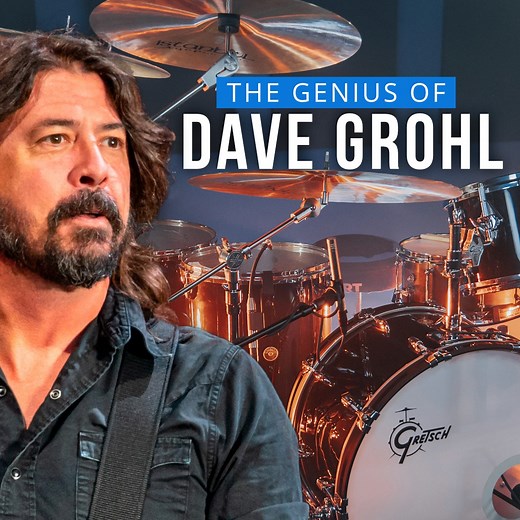 Dave Grohl’s drumming has changed history. With his signature punk-rock-ferocity-meets-disco-sensibility style (🤘🕺), Dave’s playing has fuelled multiple projects to global success. From his mainstream music debut with Nirvana, to his early Foo Fighters drumming, and multiple Queens Of The Stone Age records, everything he touches turns to Grohl’d (yes, we went there). Check out Brandon Toews new video breaking down the genius in Dave Grohl’s drum parts: https://www.youtube.com/watch?v=g5czBl-4q
