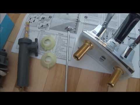 How to install a bathroom faucet