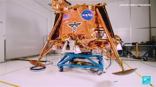 Commercial lunar lander touches down on moon in first
