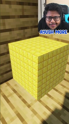 Minecraft Illusion is OP 😱 #shorts #minecraft #ayushmore