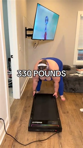 This walking pad has a higher weight limit of 330 pounds and a low noise motor so it does not make