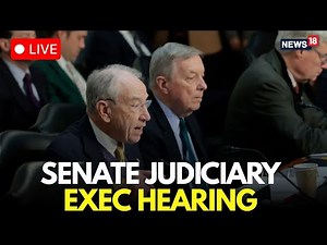 LIVE | Senate Judiciary Committee Hearing: Executive Business Meeting | US Senate LIVE | N18G