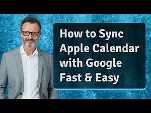 How to Sync Apple Calendar with Google Fast & Easy
