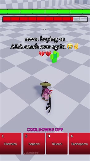 DONT EVER BUY NO ABA COACH FROM FIVERR 😭‼️ #aba #animebattlearena #robloxaba #fyp #robloxfyp