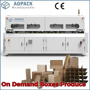 [Hot Item] Efficiently Produce Corrugated Cardboard Boxes with Aopack Box Maker Machine