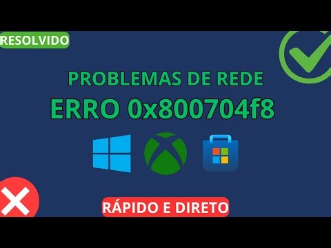 Corrigir Erro 0x800704f8 - Rede e Conexão