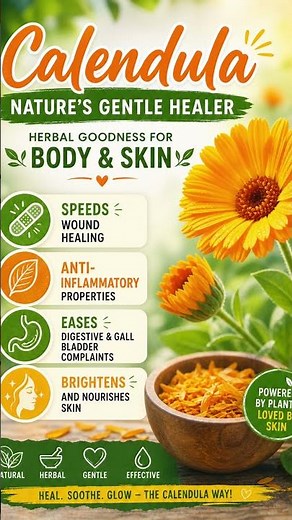 calendula power for inside and outside/shine bright