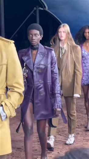 WWD on Instagram: "@burberry spring 2026 collection by Daniel Lee paraded this evening in London. Video: @tianweizhang"