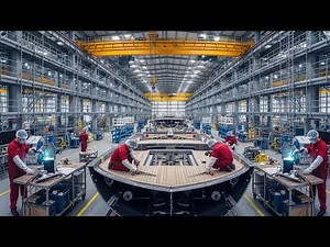 Inside the Million-Dollar Luxury Yacht Shipyard – From Raw to Masterpiece Vessel (Full Process)