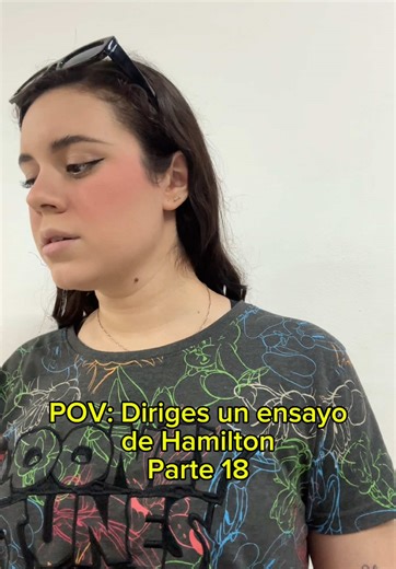 Un mensaje del rey 🫡 . . #hamilton #vocalcoach #teatromusical #broadway #linmanuelmiranda