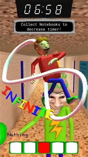 Infinite Stamina Modifier is too OP #baldis_basics #roblox #shorts